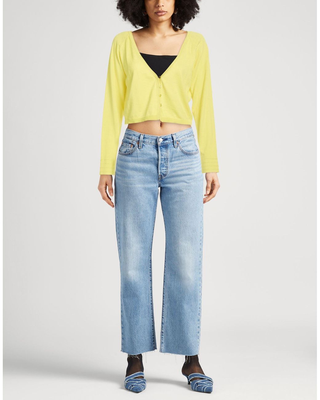 Maliparmi Yellow Cardigan