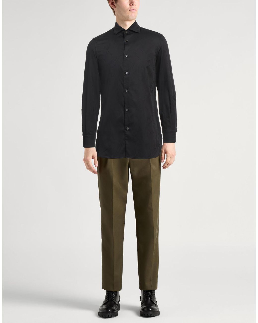 Emporio Armani Black Shirt for men