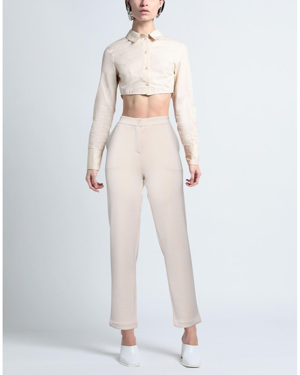 Twinset White Trouser