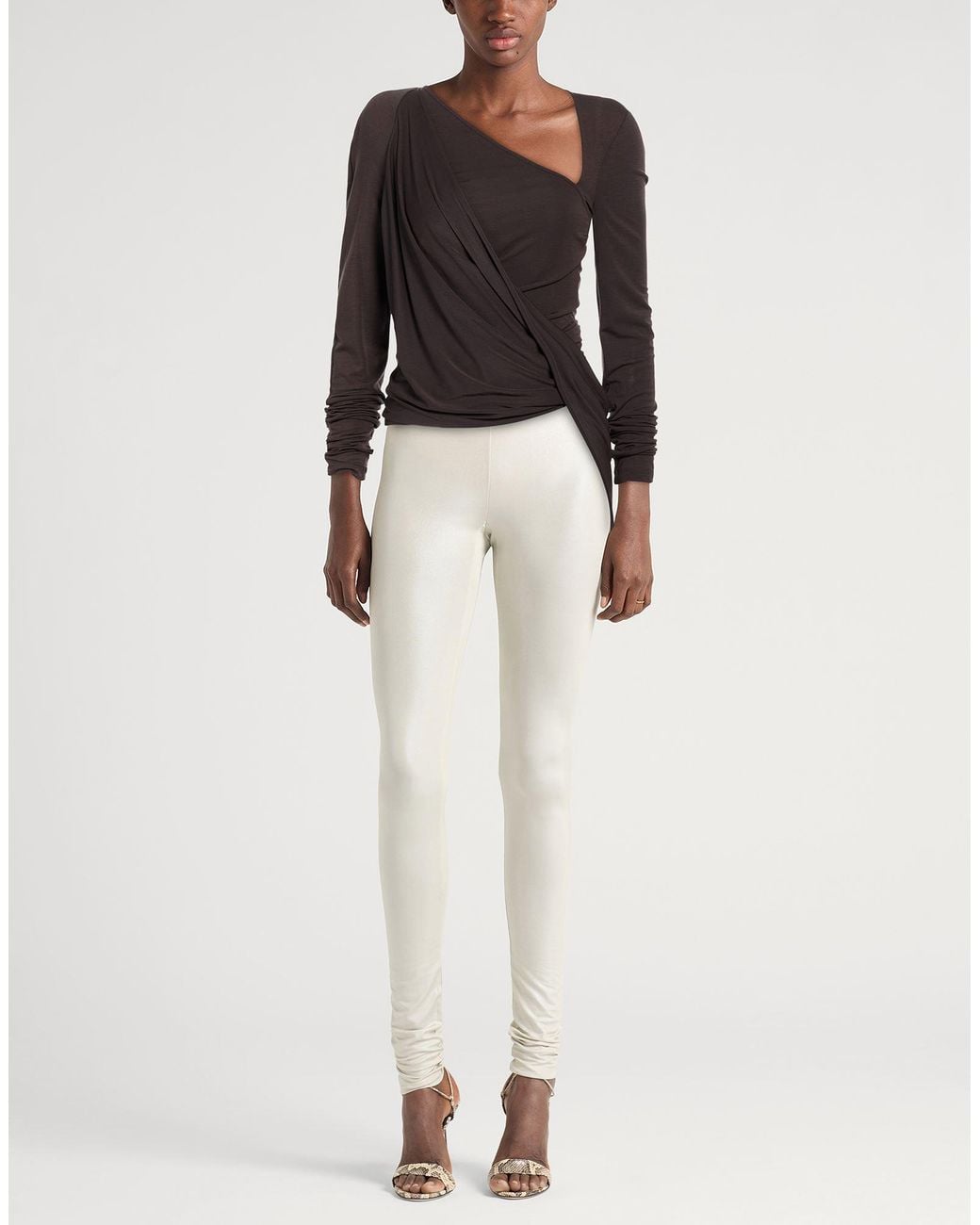 Top Helmut Lang en coloris Black
