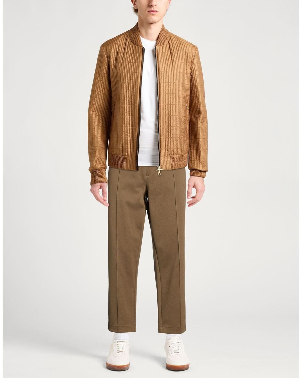 Emporio Armani Natural Pants for men