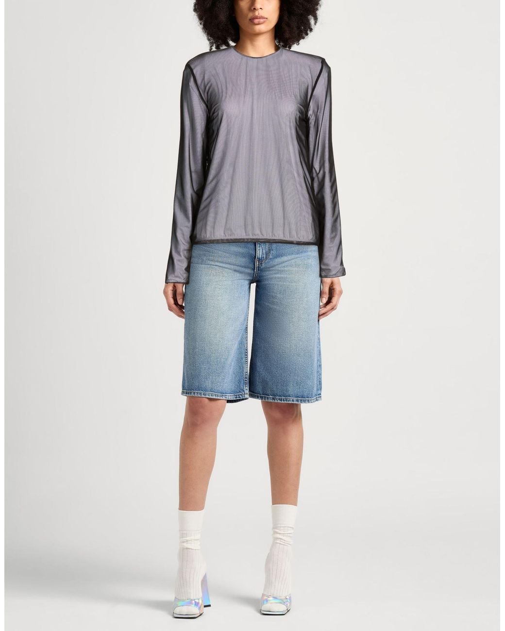 MSGM Gray Top