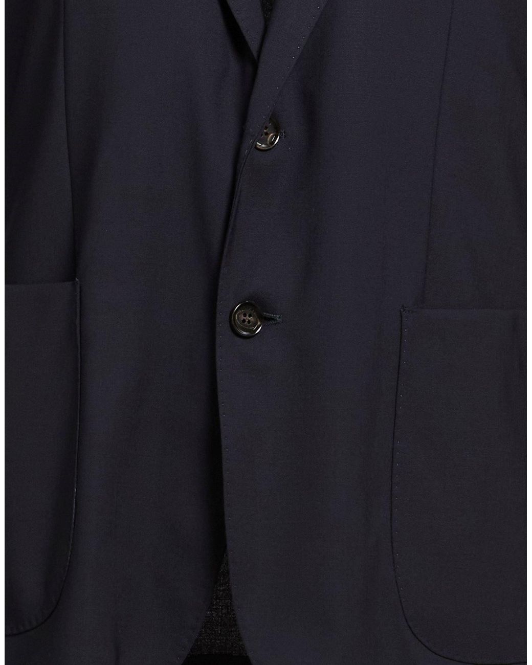 BE ABLE Blue Midnight Blazer Wool, Elastane for men
