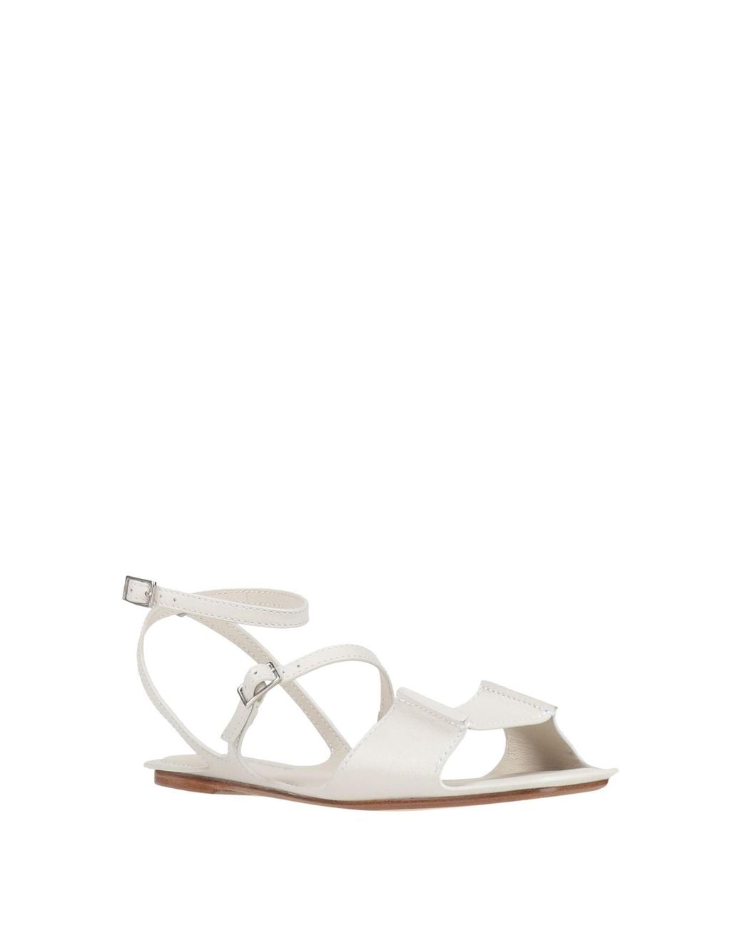 Emporio Armani White Sandals