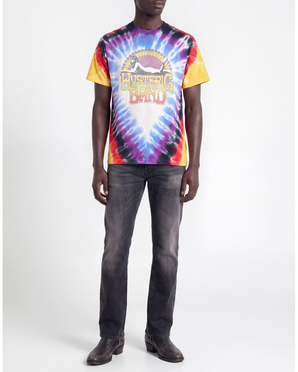 Hysteric Glamour Blue T-Shirt for men