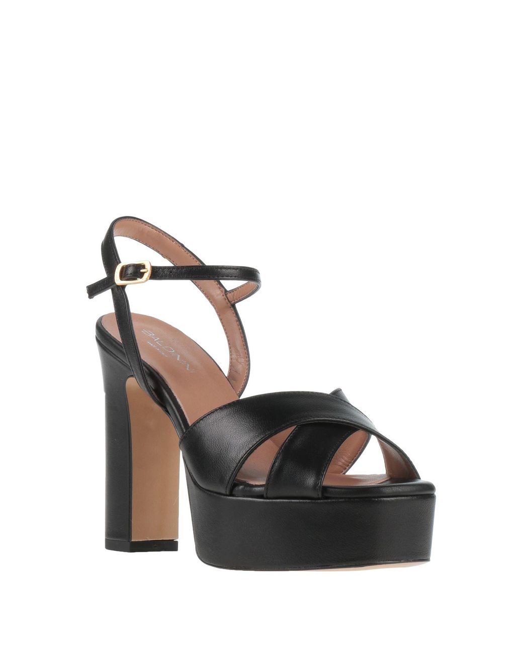 Baldinini Black Sandals