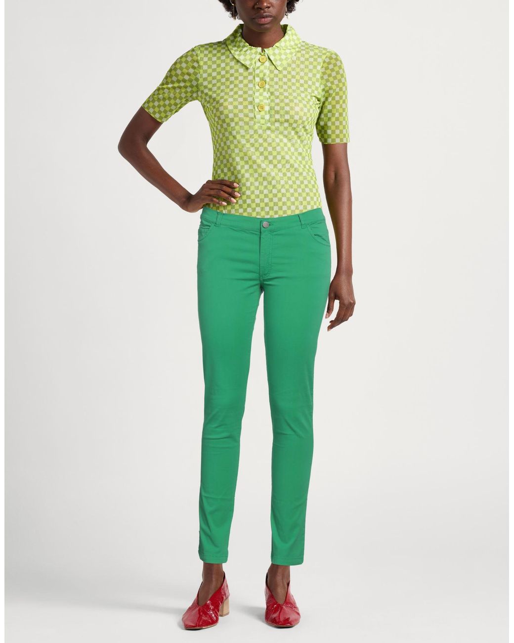 Rossopuro Green Trouser