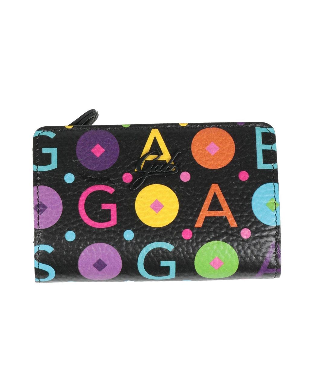 Gabs Black Wallet Calfskin