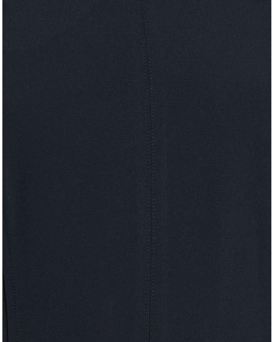 Kaos Blue Midi Dress Polyester, Elastane