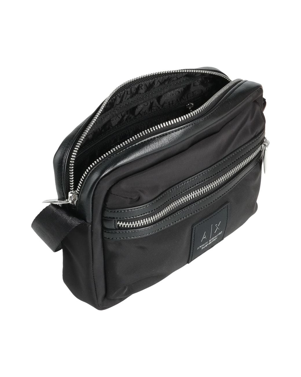 ARMANI EXCHANGE Black Cross-Body Bag for men