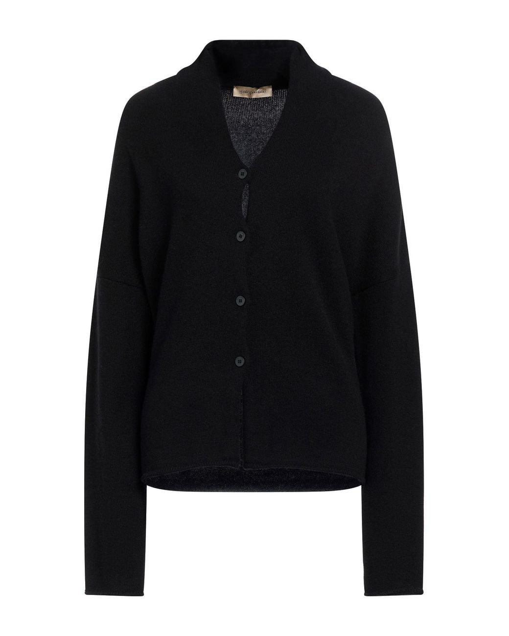Gentry Portofino Black Cardigan Cashmere