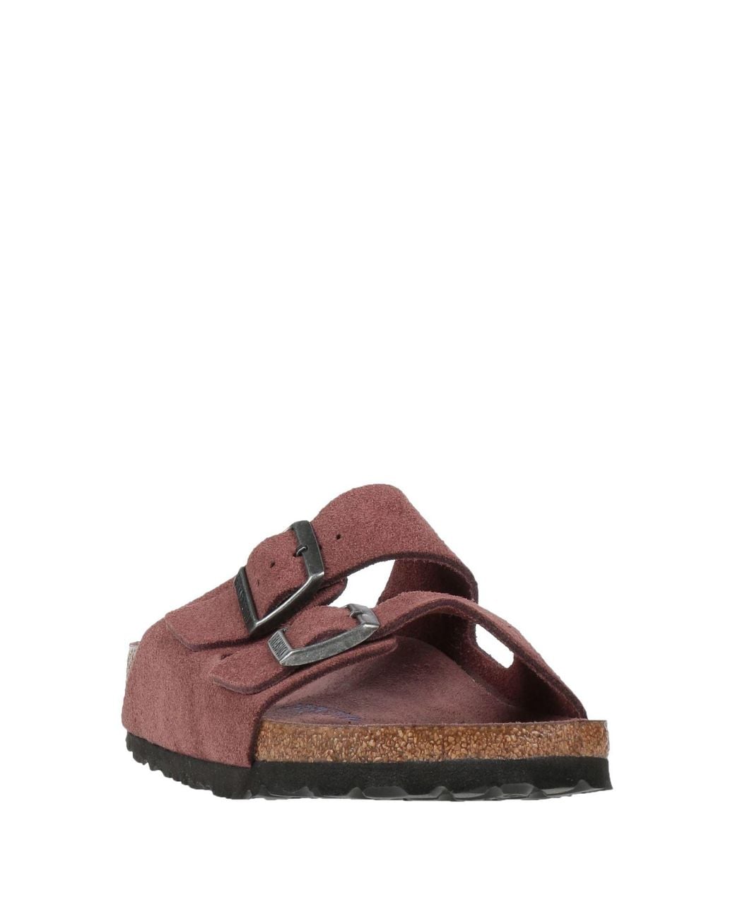 Birkenstock Brown Arizona Antique Rose Sandals Leather