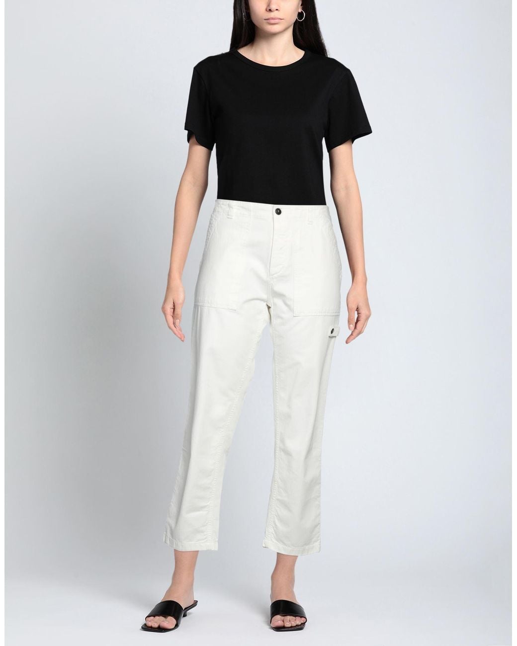 Fortela White Trouser