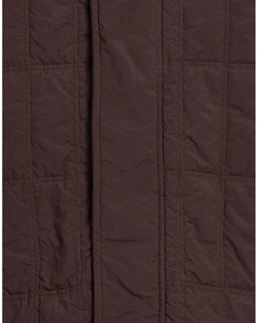 Stone Island Brown Vest Polyamide for men