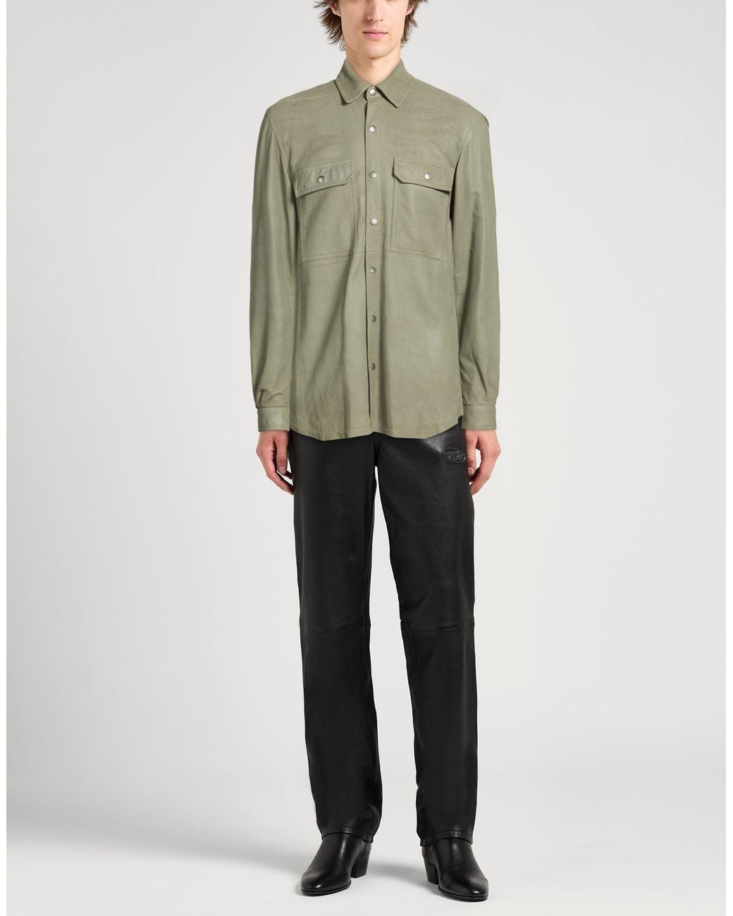 Rick Owens Green Shirt for men