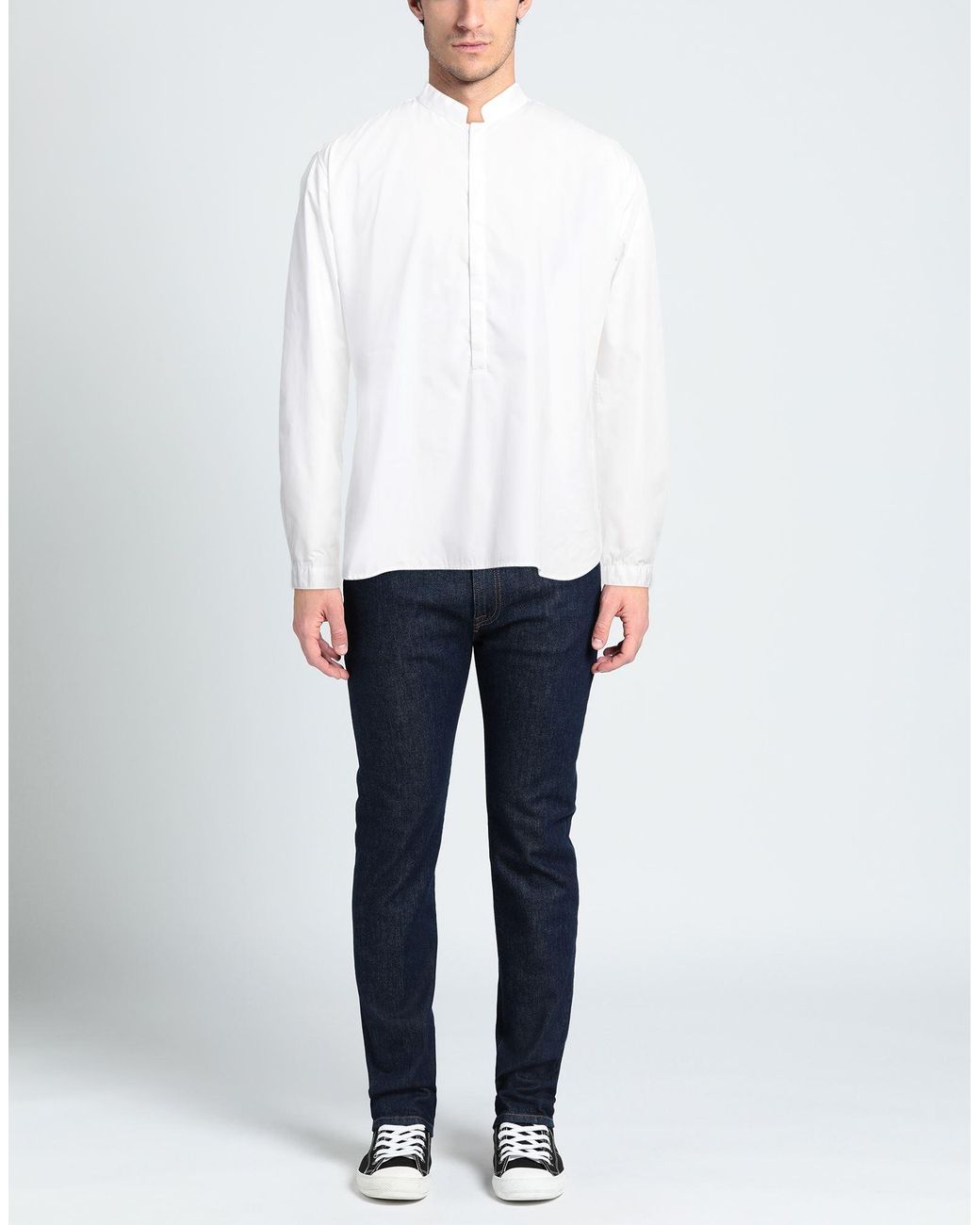 Dnl White Shirt for men