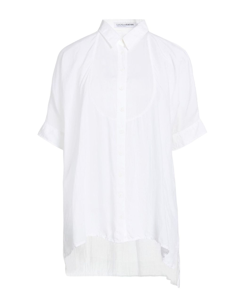 European Culture White Shirt