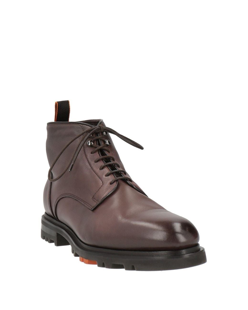 Santoni Brown Ankle Boots for men