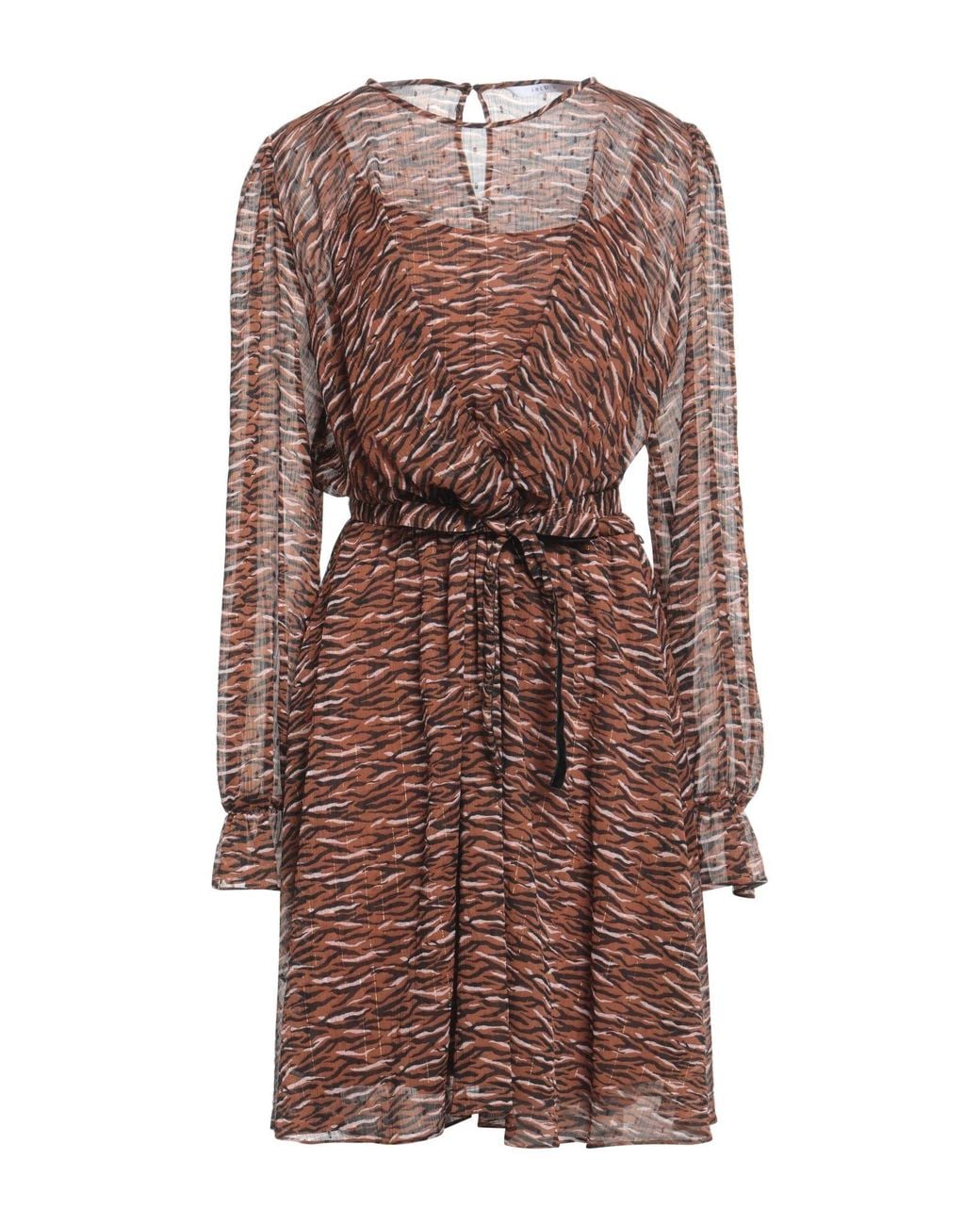 iBlues Brown Mini Dress