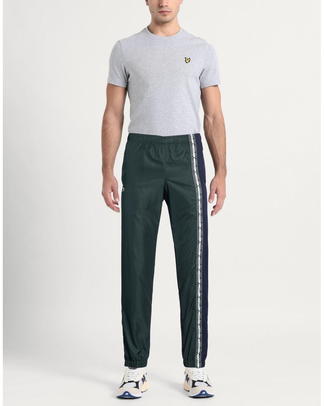 Lacoste Blue Pants Polyester for men