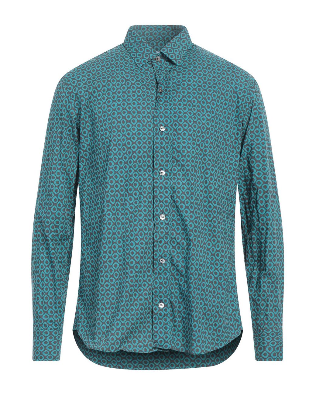 Salvatore Piccolo Blue Shirt for men