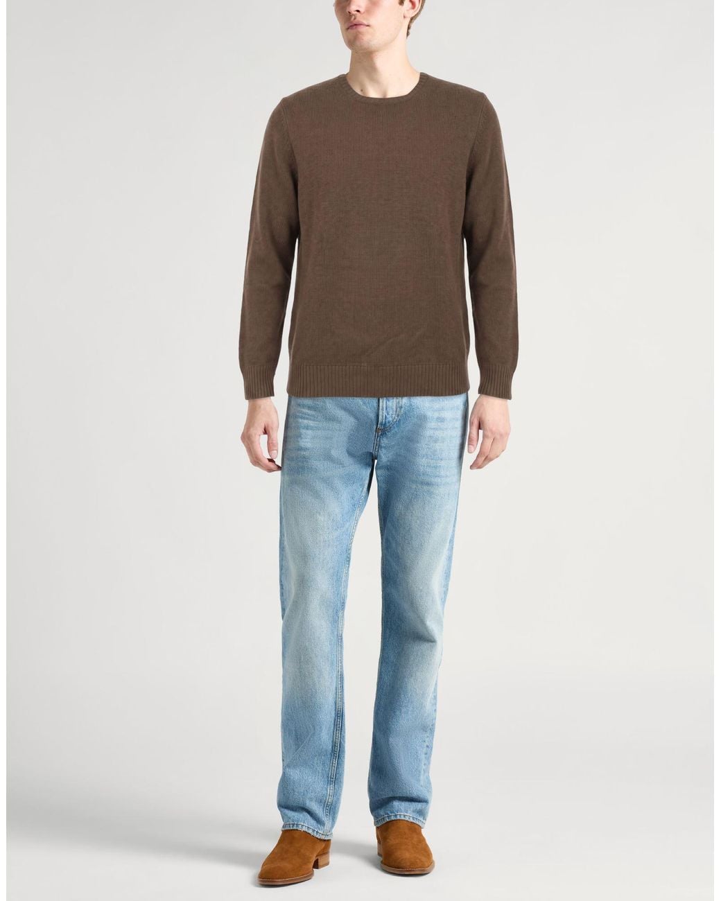 Drumohr Brown Jumper for men