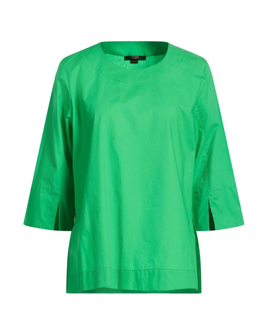 SEVENTY VENEZIA Green Top Cotton