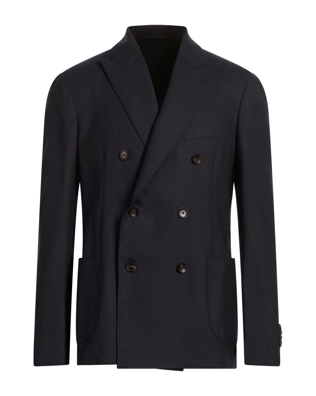 Lardini Blue Blazer Virgin Wool, Elastane for men