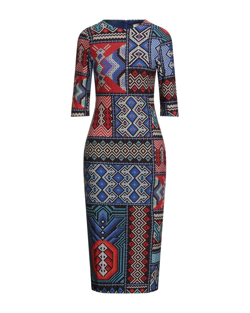 Farm Rio Blue Midi Dresses