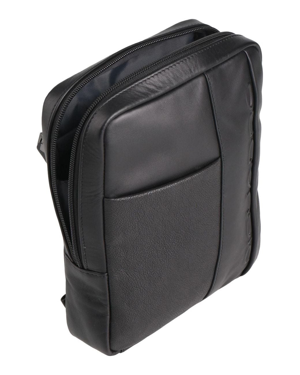 Piquadro Black Cross-Body Bag Cow Leather, Eva (Ethylene for men