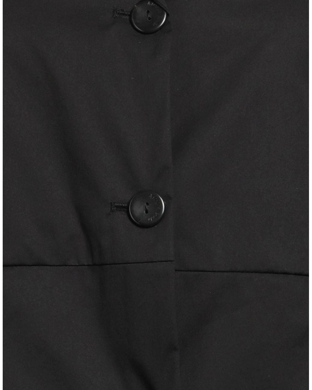 ALESSIA SANTI Black Overcoat