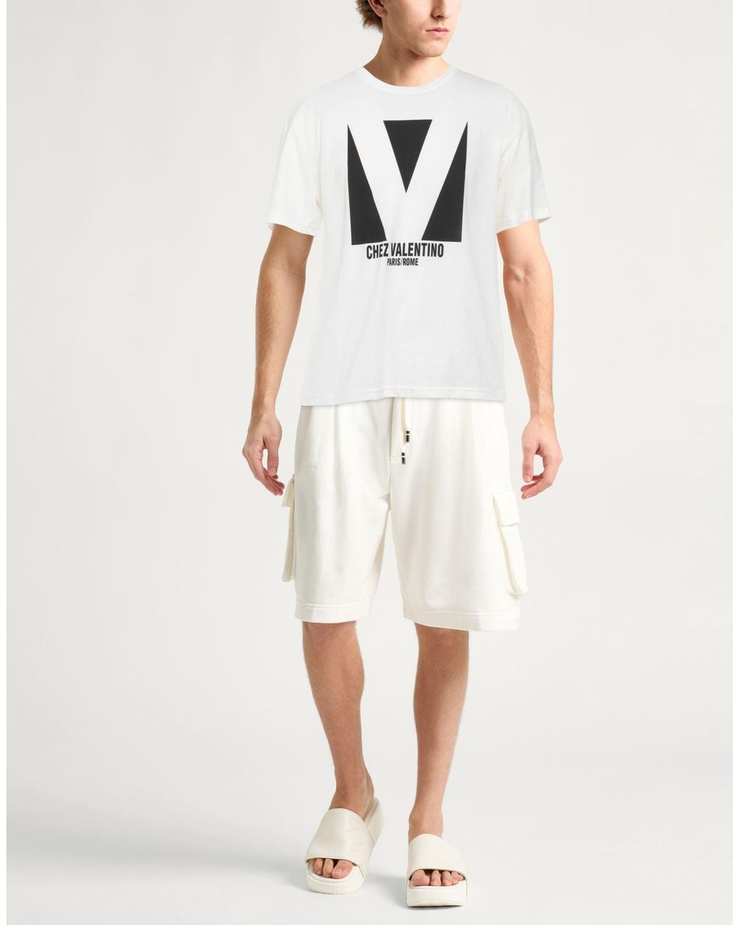 Valentino Garavani White T-Shirt for men