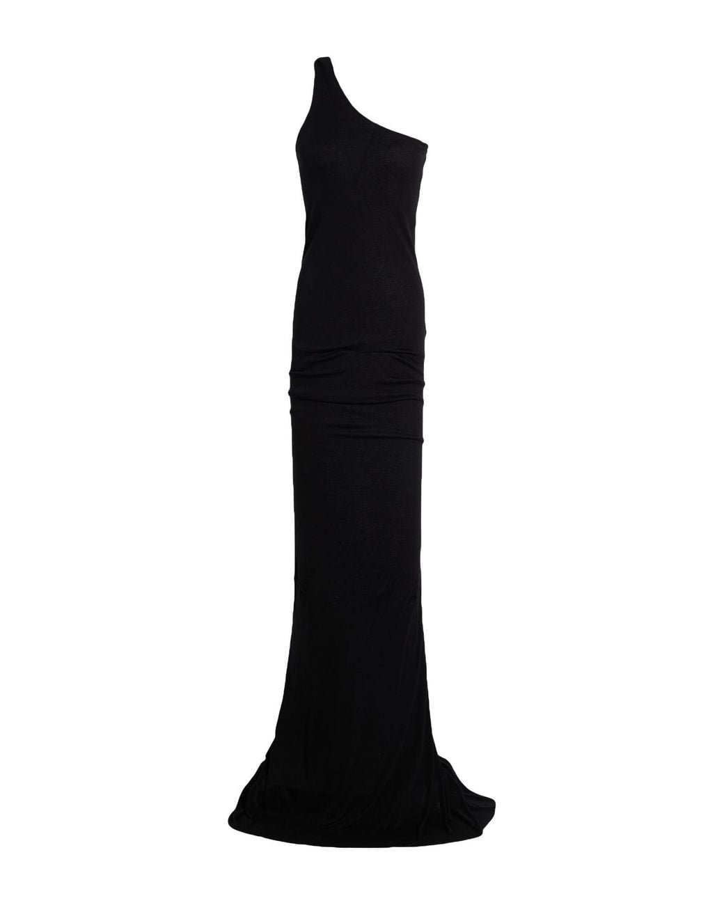 Rick Owens Black Maxi Dress Cotton