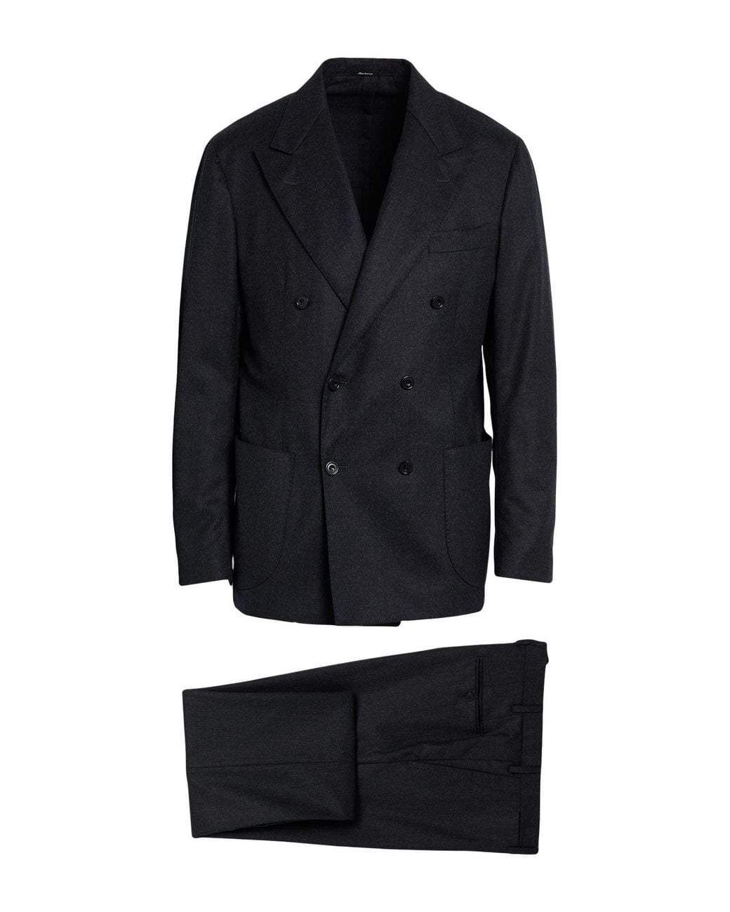 Sartorio Napoli Blue Suit Virgin Wool for men