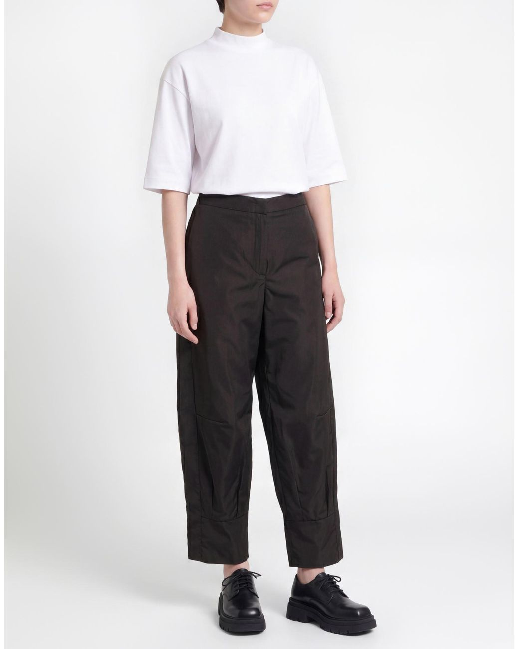 Jijil Black Pants Polyester