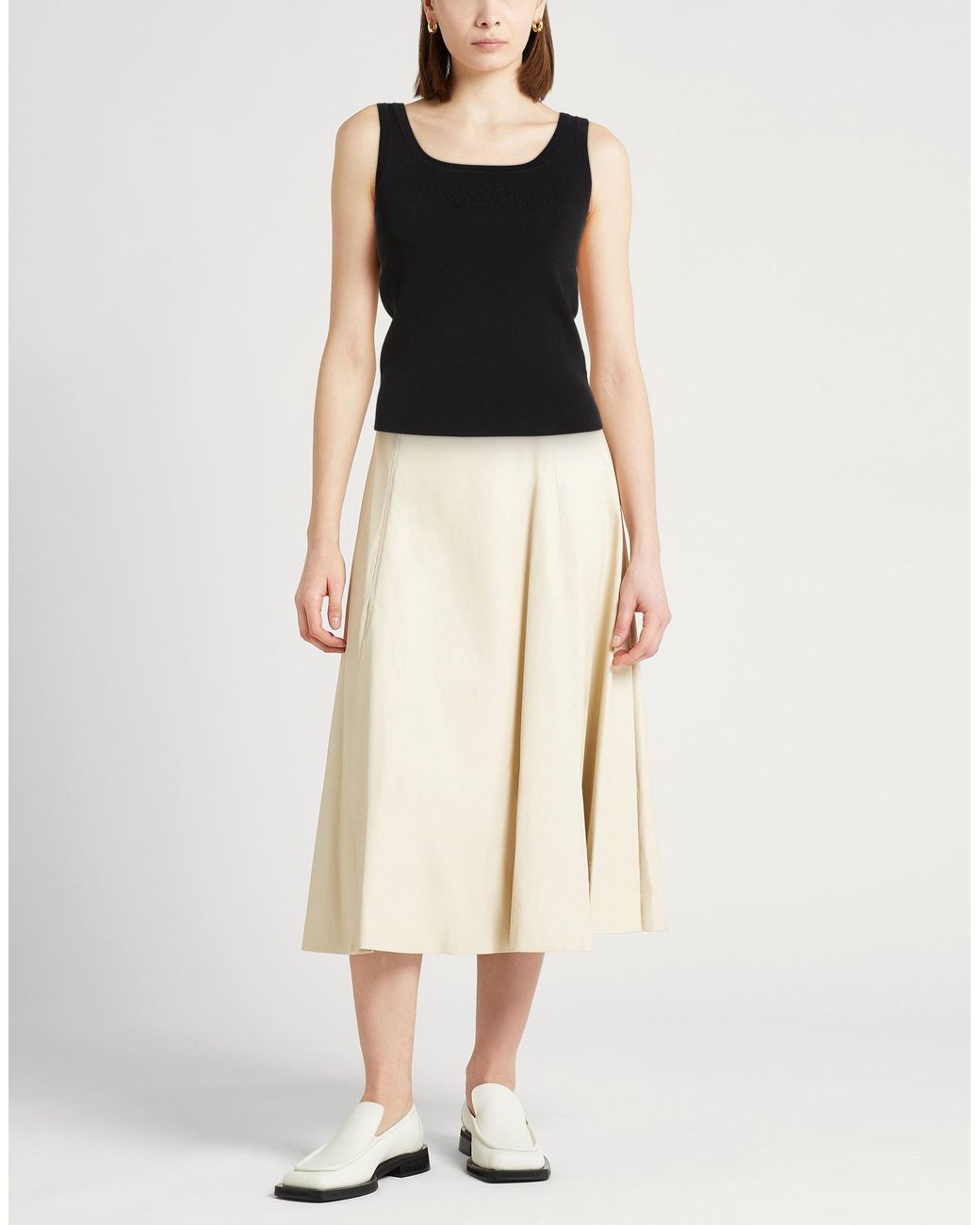 Max Mara Black Top Viscose, Polyamide