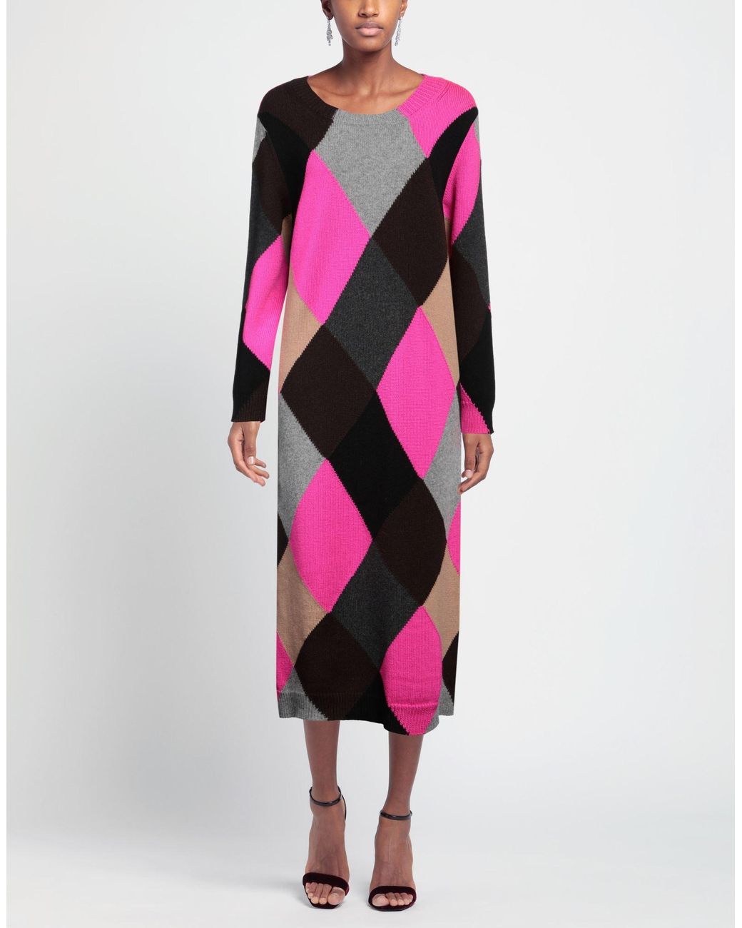 Liviana Conti Pink Midi Dress