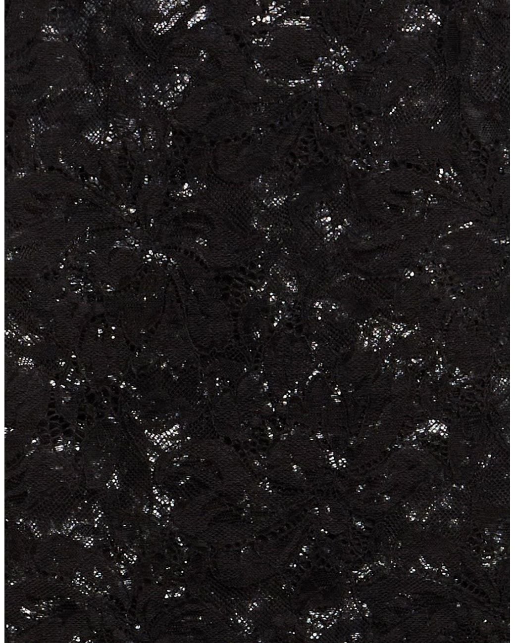Rabanne Black Maxi Dress Polyamide, Elastane