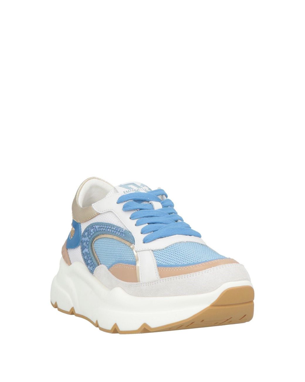 Emanuélle Vee Blue Sneakers