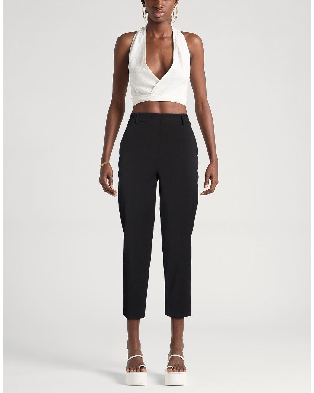 Hanita Black Trouser