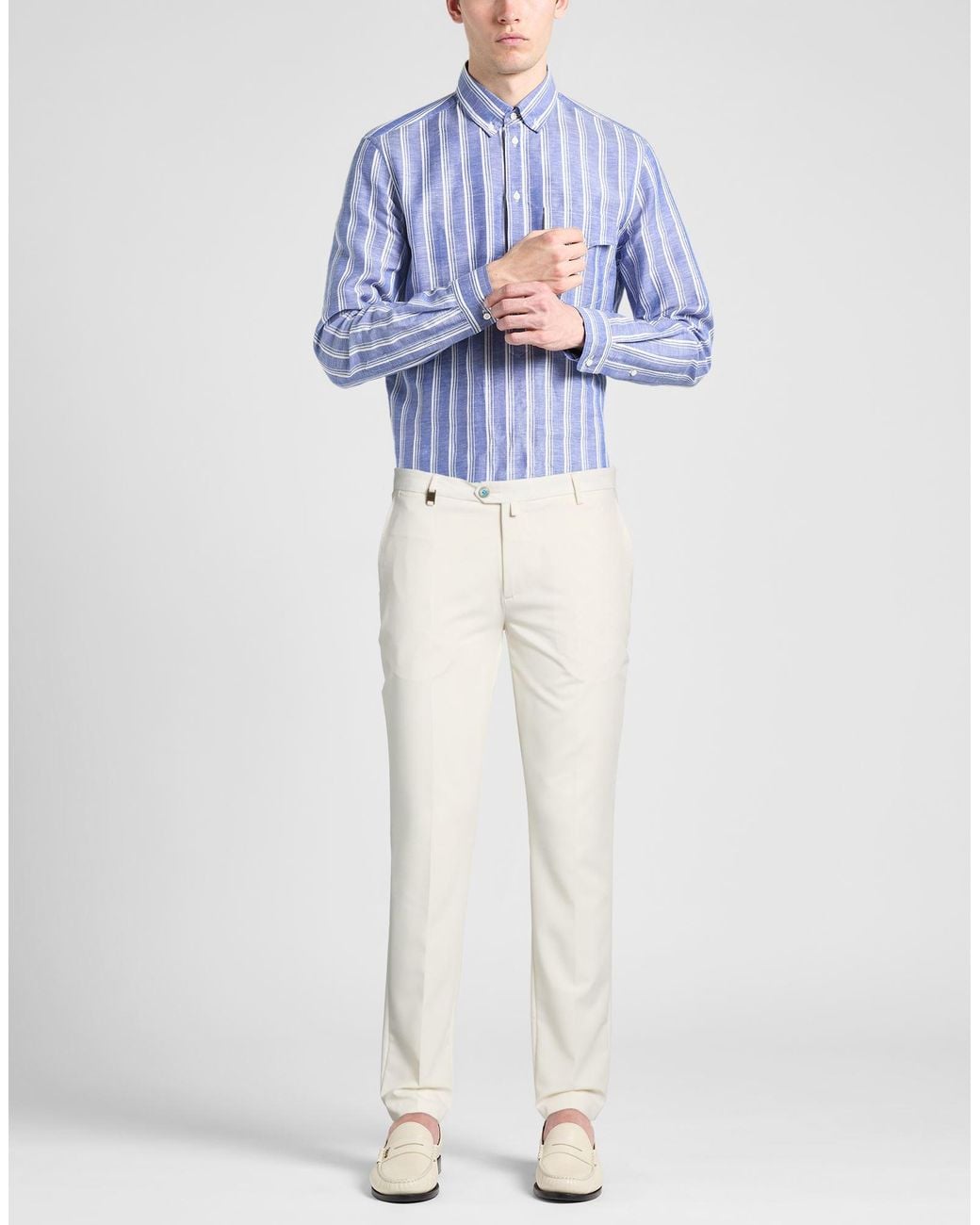 Barbati White Trouser for men