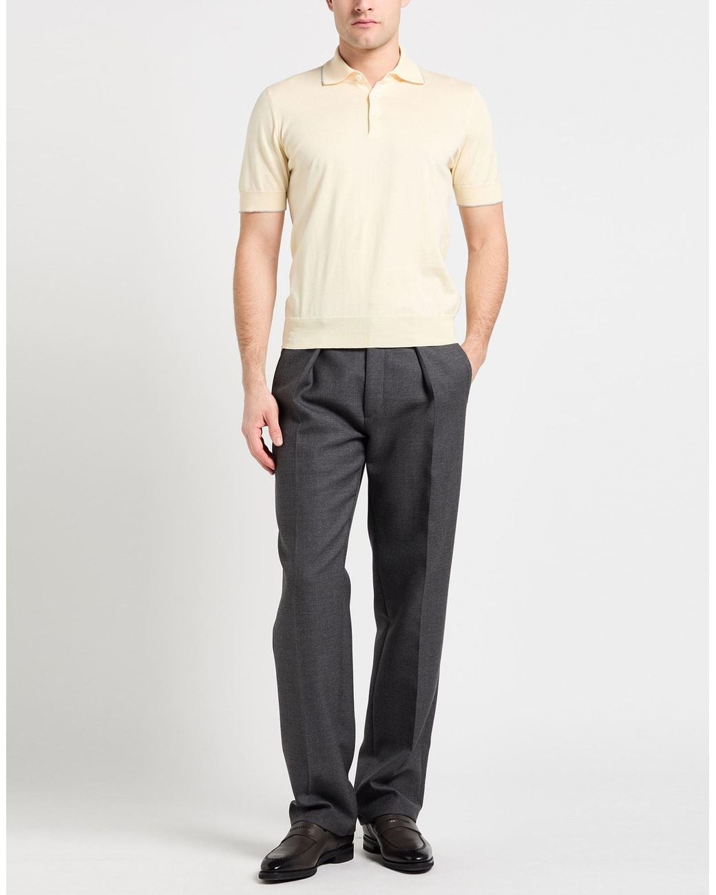 Brunello Cucinelli Natural Sweaters for men