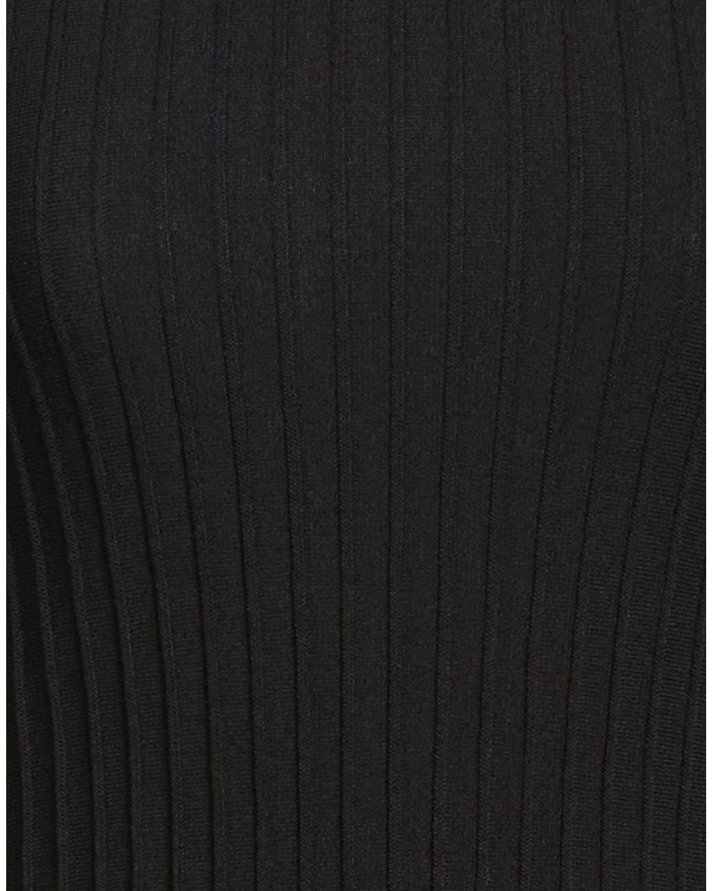 Max Mara Black Sweater Viscose, Polyamide