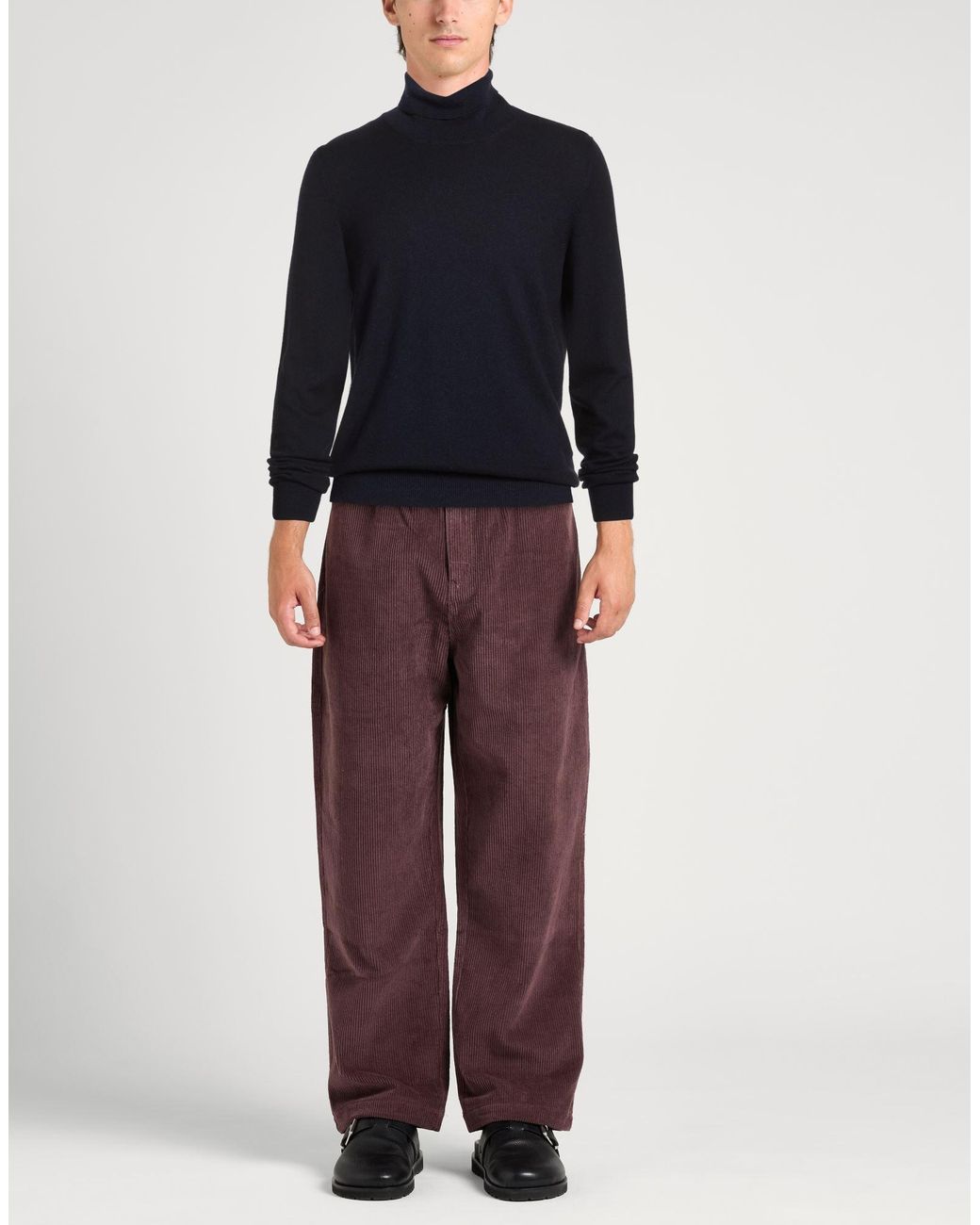 Gran Sasso Blue Turtleneck Cashmere for men