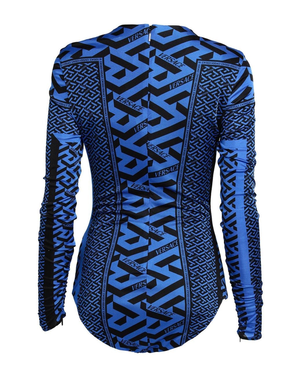 Versace Blue Bodysuit