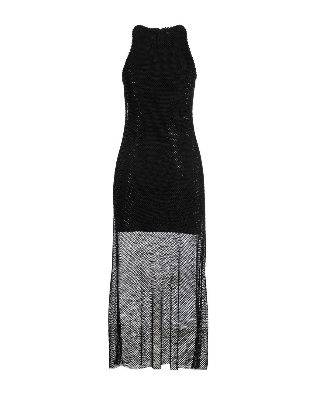 Sandro Black Midi Dress