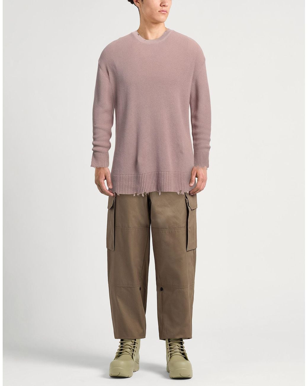 Laneus Pullover in Pink für Herren