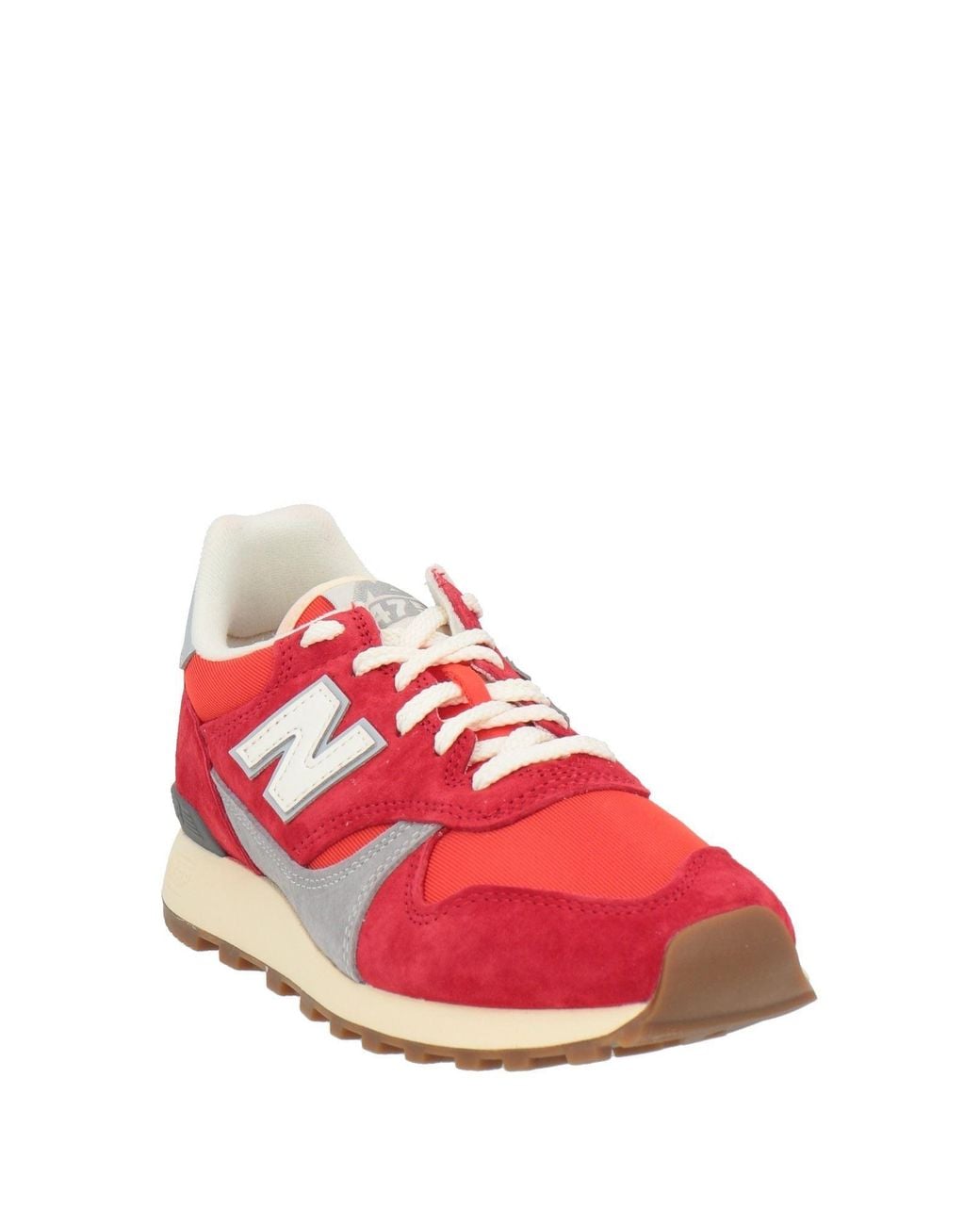 New Balance Red 475F Sneakers Leather for men