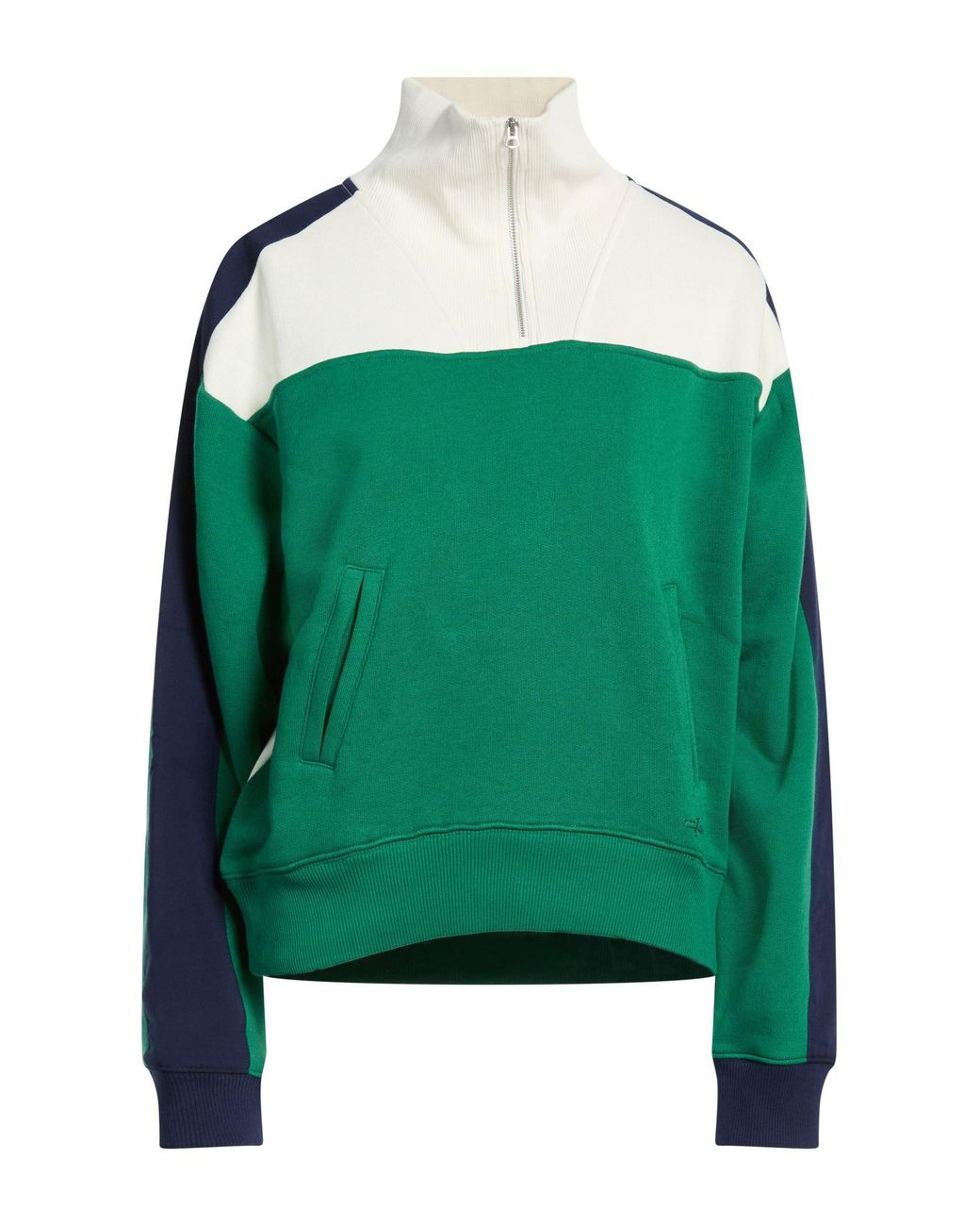 Rag & Bone Green Ivory Sweatshirt Cotton, Polyester