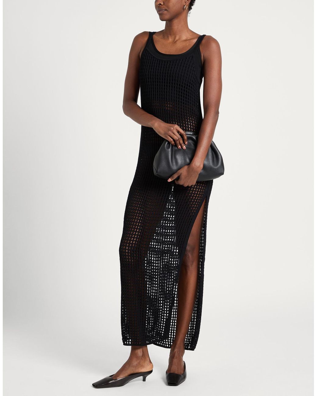 Patrizia Pepe Black Maxi Dress